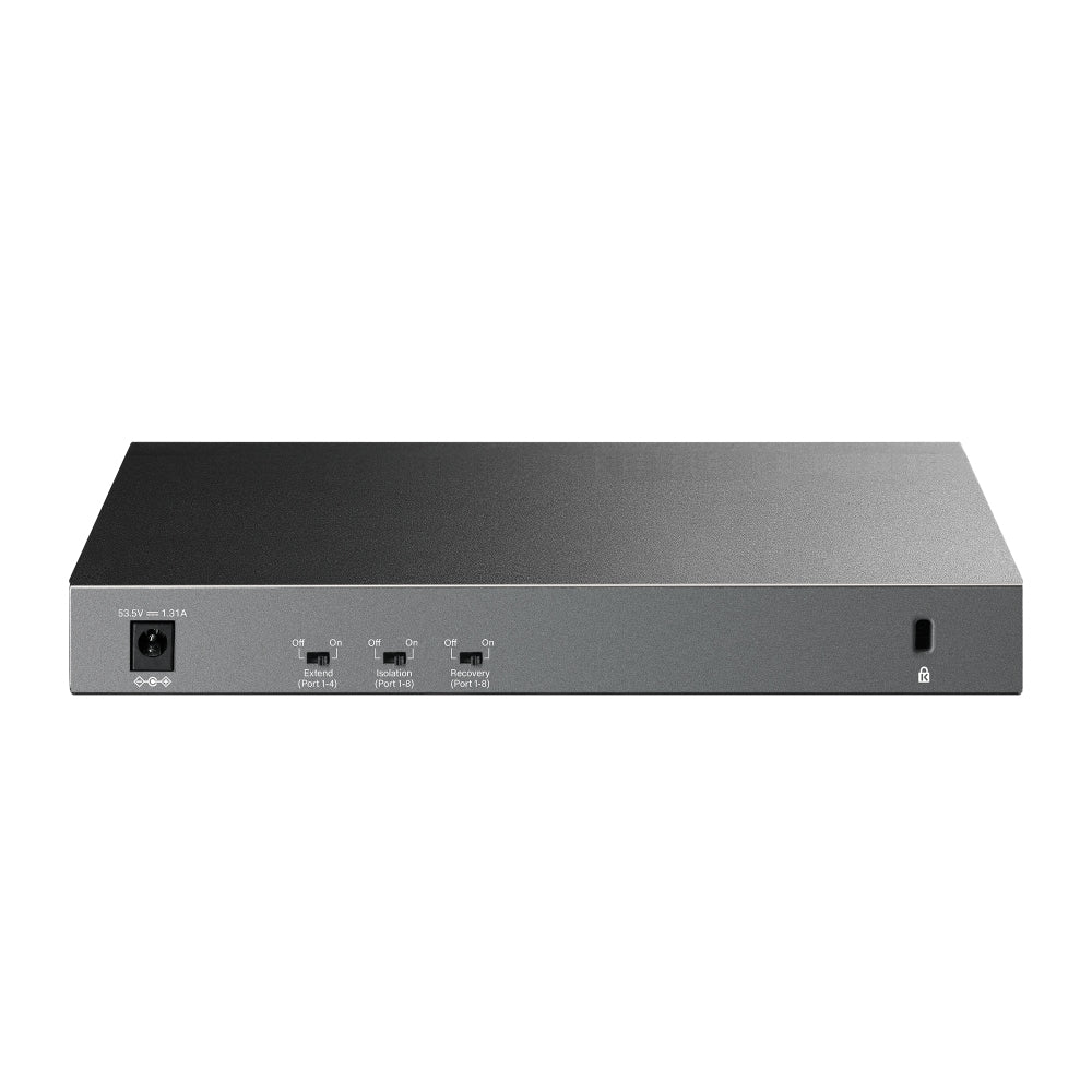 Switch de Rede TP-Link LS1210GP 8xG PoE+ 1xGb 1xSFP 61W - imagem 6