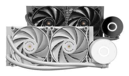 Sistema de Arrefecimento Líquido Mars Gaming ML-PRO240W/ branco