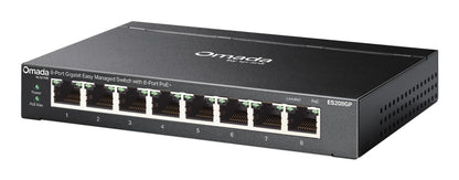 Computador TP-Link ES208GP Switch 8xGbE PoE+ Acero Desktop - imagem 7