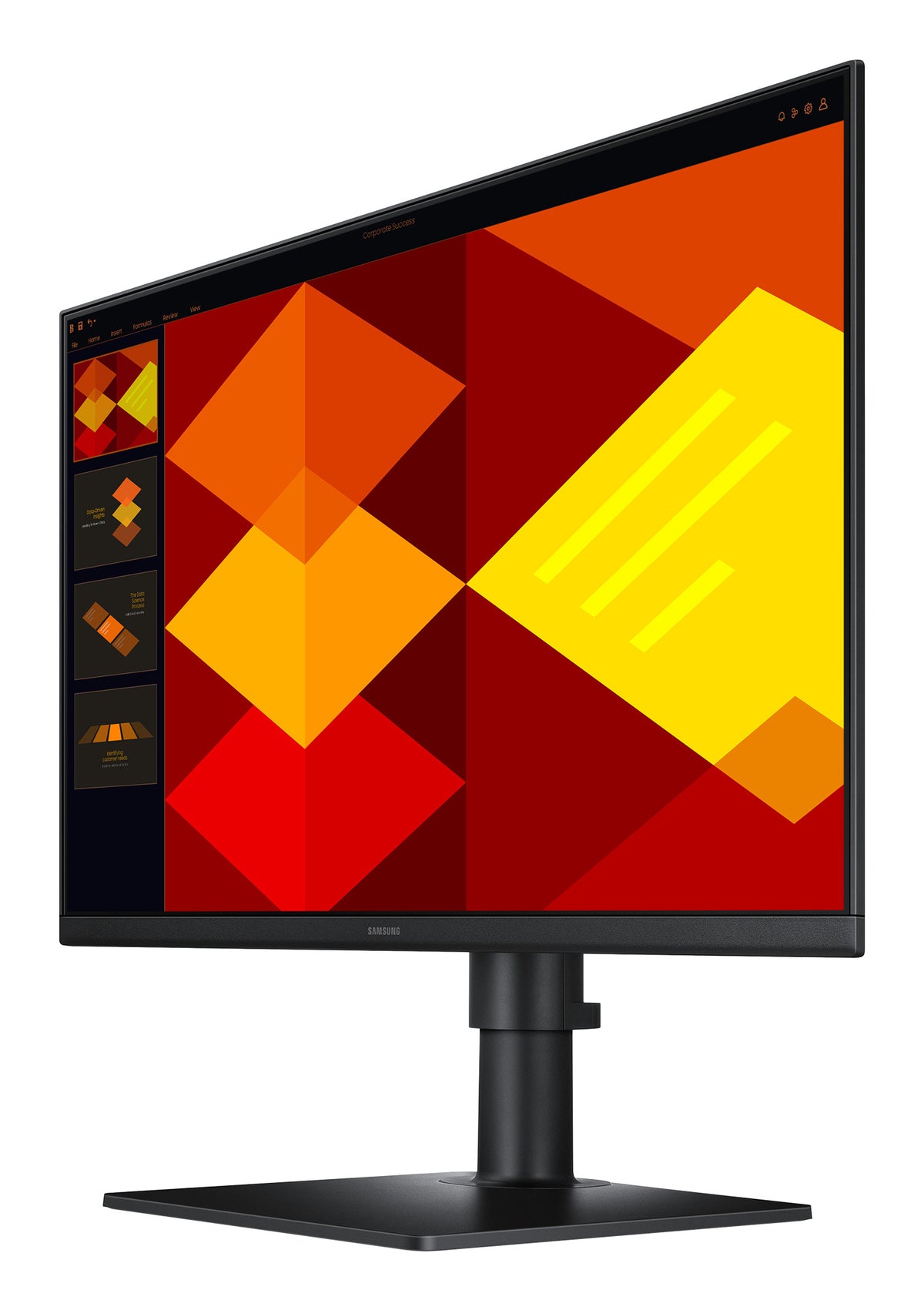 Monitor Samsung S24D400GAU / LS24D400GAUXEN preto - imagem 4
