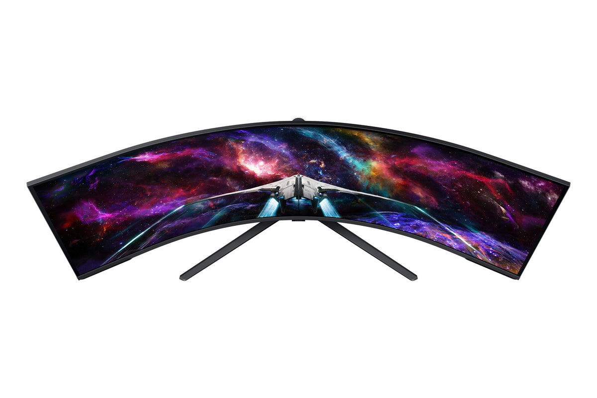 Monitor Gaming Ultrapanorámico Curvo Samsung Odyssey Neo G9 S57CG952NU 57"/ Dual UHD/ 1ms/ 240Hz/ VA/ Regulable em altura/ branco