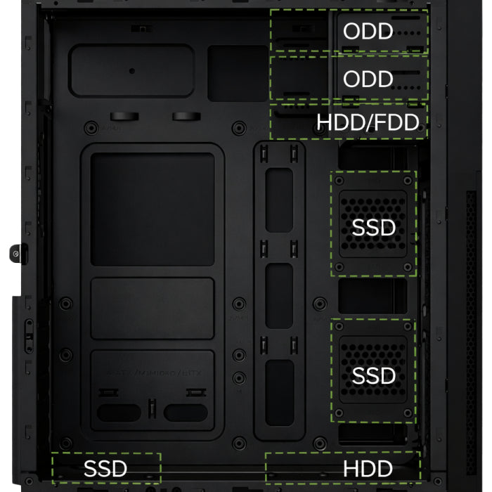 Caixa de Computador Coolbox Caja ATX A780 USB-C 3.2 Gen1 F.650W 85+ - imagem 10