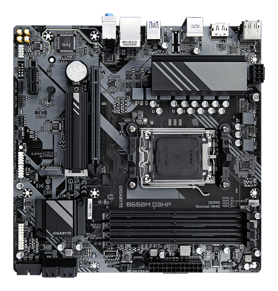 Gigabyte Placa Base B650M D3HP AM5 - imagem 8