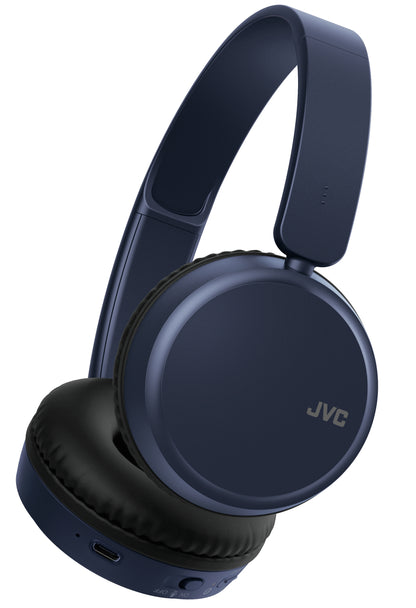 Auscultadores sem fios JVC HA-S36W/ com microfone/ Bluetooth/ azul
