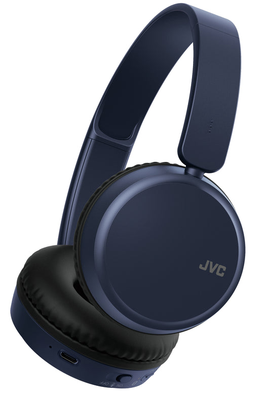 Auscultadores sem fios JVC HA-S36W/ com microfone/ Bluetooth/ azul