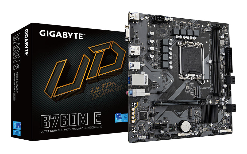 Placa-mãe Gigabyte B760M E - Micro ATX
