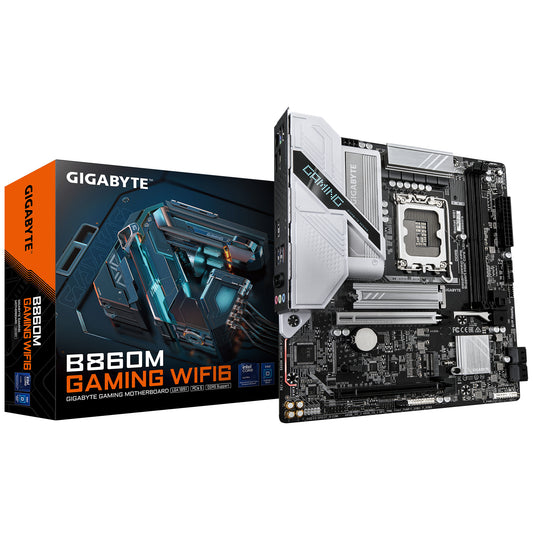 Placa-mãe Gigabyte B860M de jogos WIFI6 - Micro ATX