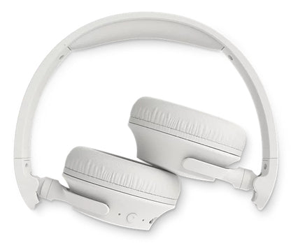 Auscultadores Philips TAH4500WT/ sem fios/ com microfone/ Bluetooth/ Branco