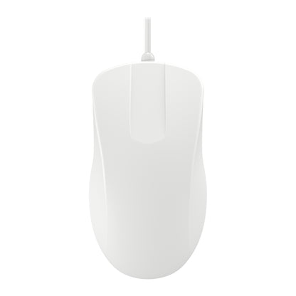 Rato Cherry Active K Ratón Lavable-Desinfectable Branco