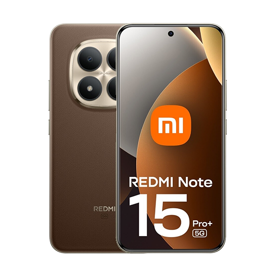 Xiaomi Redmi Note 15 Pro+ 5G Dual Sim 12GB RAM 512GB - Brown