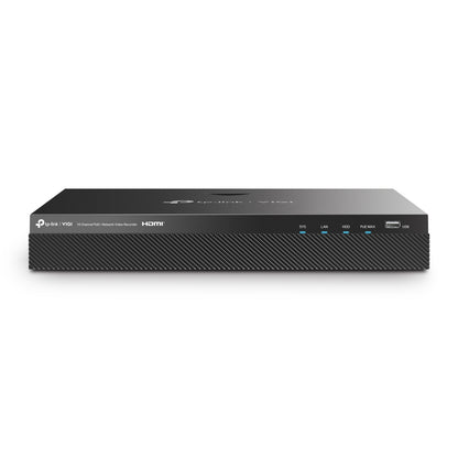 Gravador de Vídeo em Rede VIGI NVR2016H-16P Grabador IP Rack 02 HDD 16 C PoE