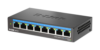 Switch de Rede D-Link DMS-108 8x2.5MGb Unmanaged - imagem 7