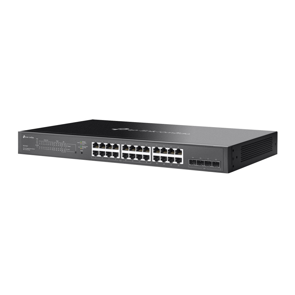 Switch de Rede TP-Link Omada SG2428LP V1 / SG2428LP cinzento - imagem 3