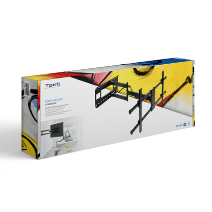 Suporte TV Tooq Parede GRAN ANGULAR pantallas 43"-80" - imagem 17