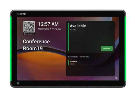 Yealink Touchscreen planning panel for meeting rooms RoomPanel Plus E2 - 25.6 cm (10.1")