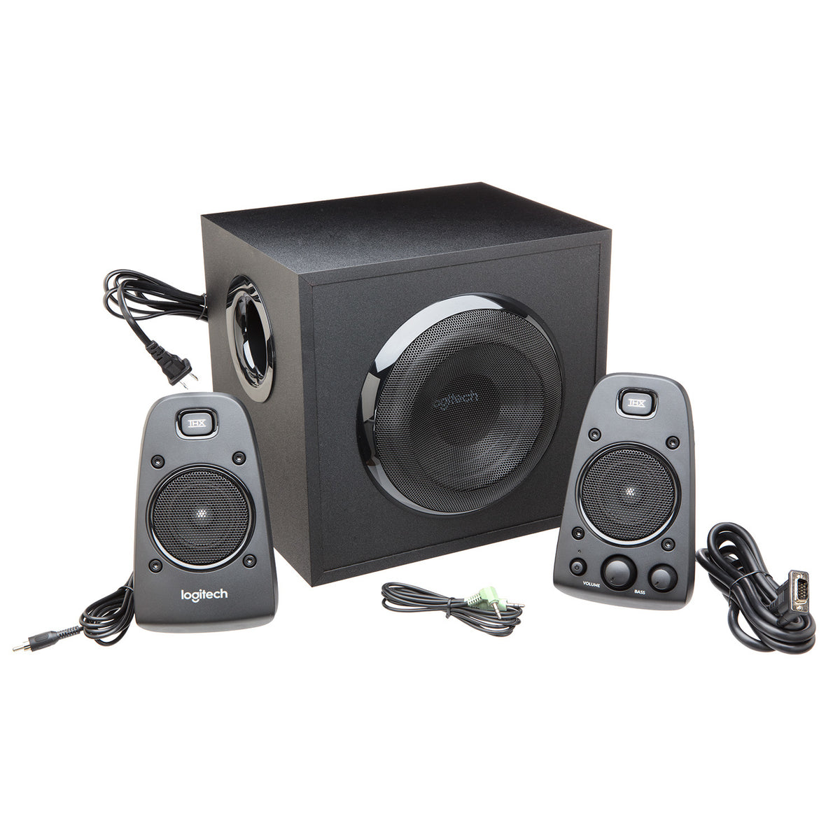 Coluna Logitech Z623 / 980-000403 preto - imagem 8