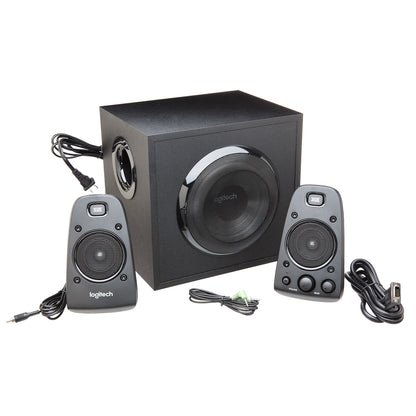 Coluna Logitech Z623 / 980-000403 preto - imagem 8
