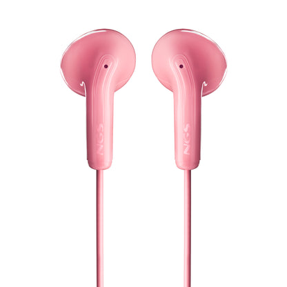 NGS Auricular Rosa Estéreo Cabo JACK 3.5 Mm