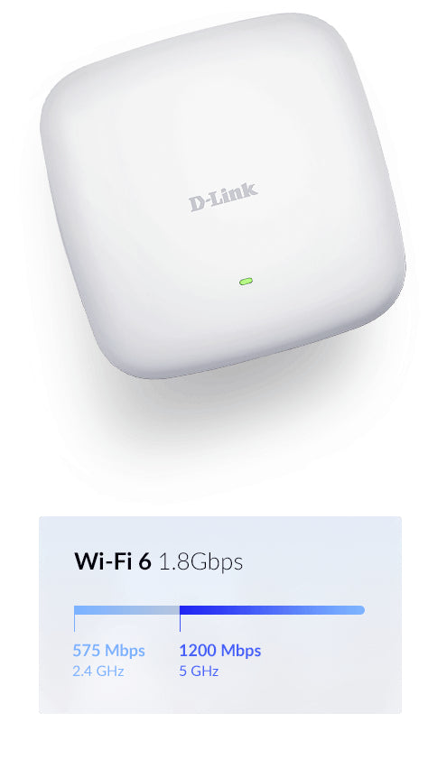 Ponto de Acesso D-Link DAP-X2810 Punto Acceso PoE AX1800 Wi-Fi6 - imagem 12