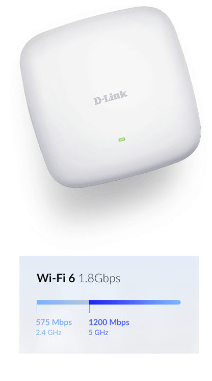 Ponto de Acesso D-Link DAP-X2810 Punto Acceso PoE AX1800 Wi-Fi6 - imagem 12