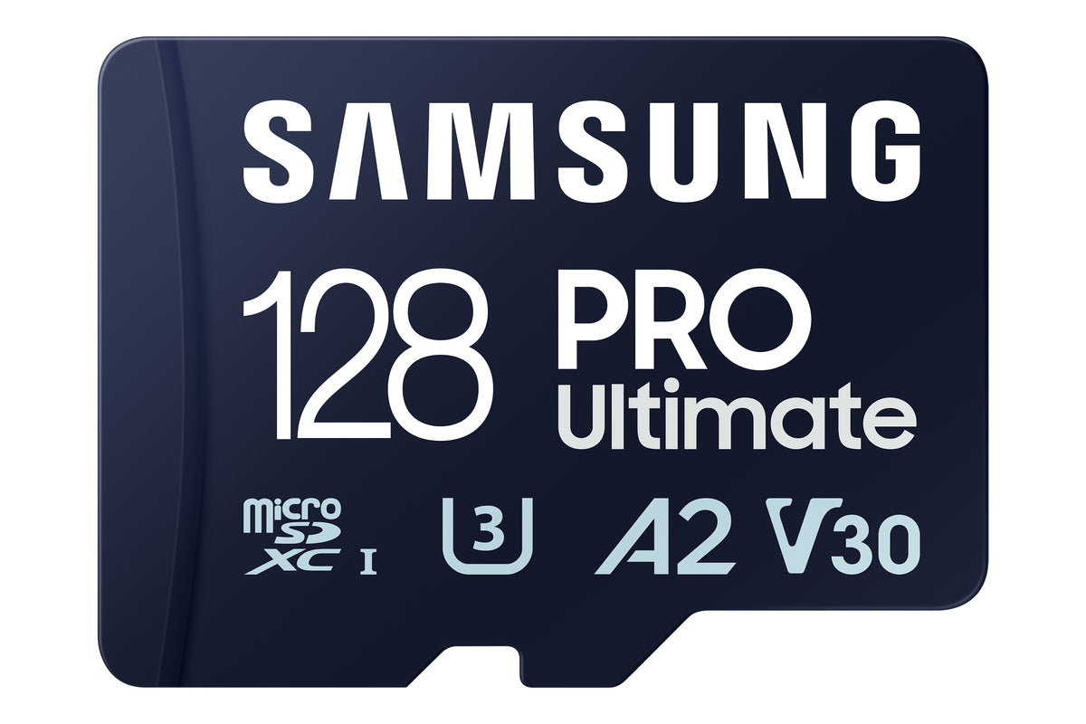 Cartão de Memória Samsung MicroSDHC PRO Ultimate 128GB U3,V30,A2,4K