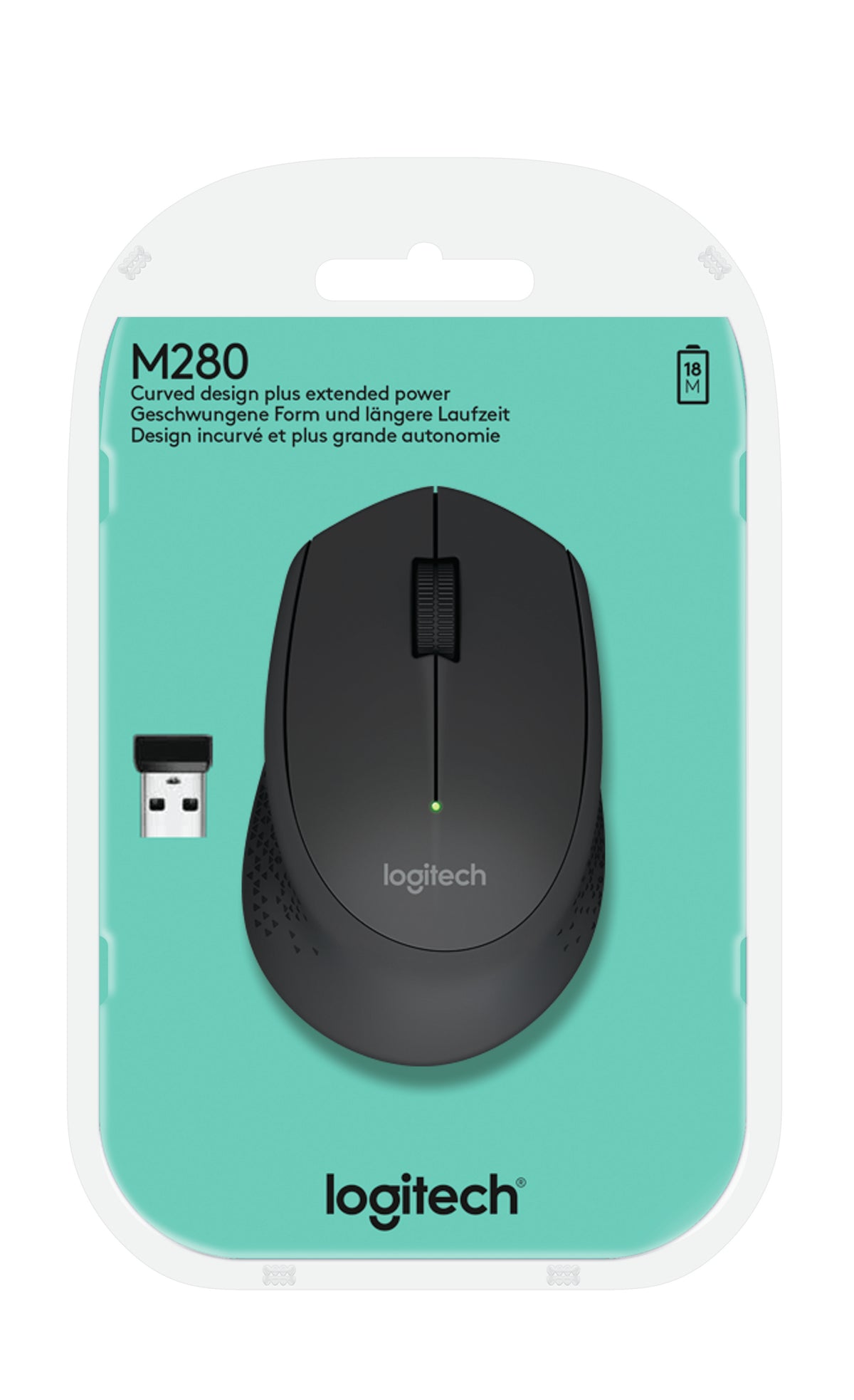 Rato Logitech M280 / 910-004287 preto - imagem 5