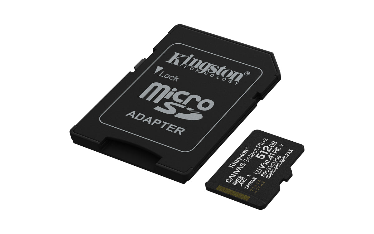 Cartão de Memória Kingston SDCS3/512GB microSDXC Gen3 150MB/s A1 - imagem 4