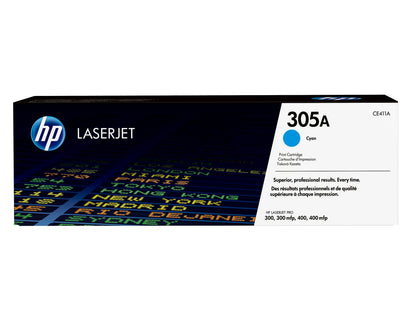 HP Toner 305A / CE411A Cyan Standard