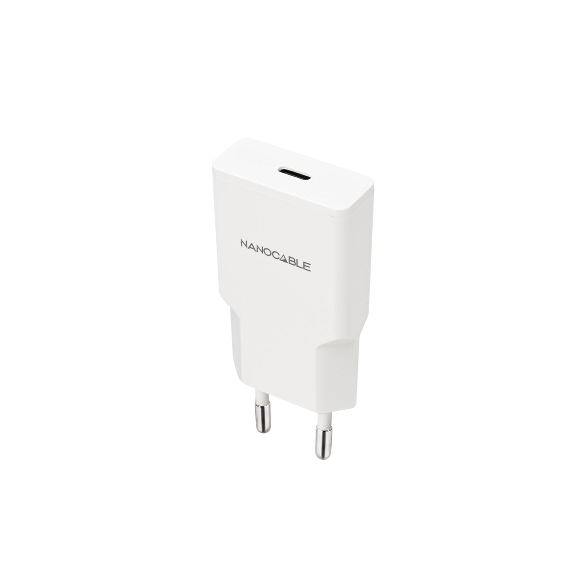 Nanocable Carregador USB-C/PD 20W Branco