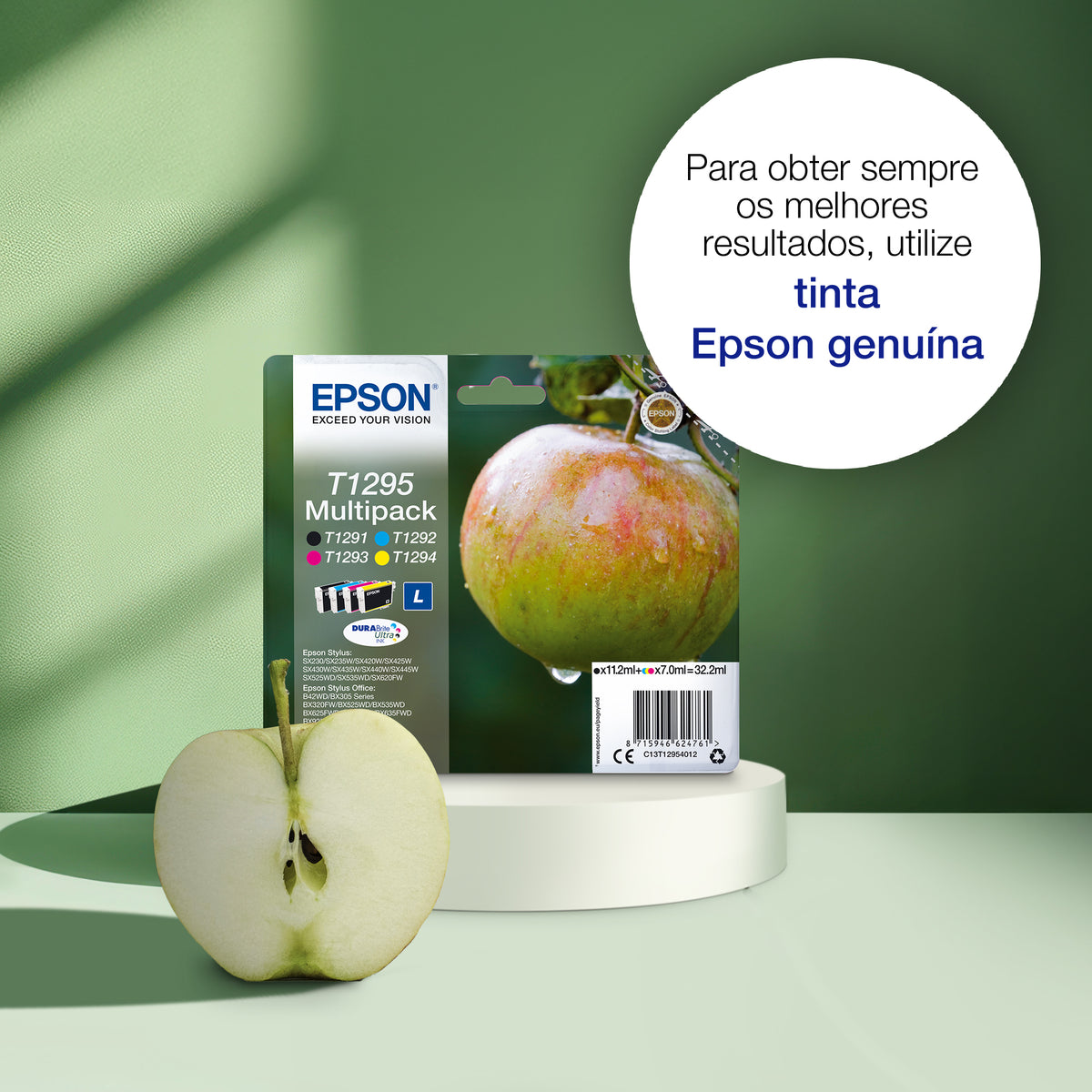 Epson Ink T1295 / C13T12954012 BK,C,M,e Multipack - imagem 8