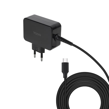 Portátil Tooq Carregador GAN USB-C PD 45W Preto