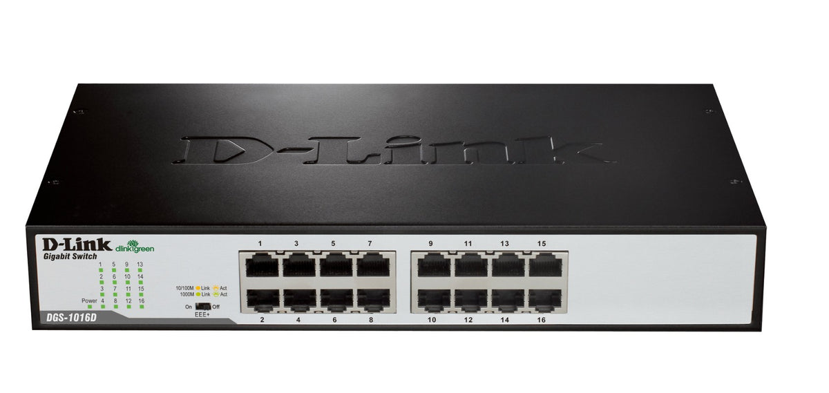 Switch de Rede D-Link DGS-1016D 16xGB - imagem 5