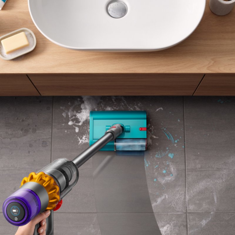 Dyson Vacuum Cleaner V15s Detect Dry and Wet Submarine - Nickel-Satin Yellow