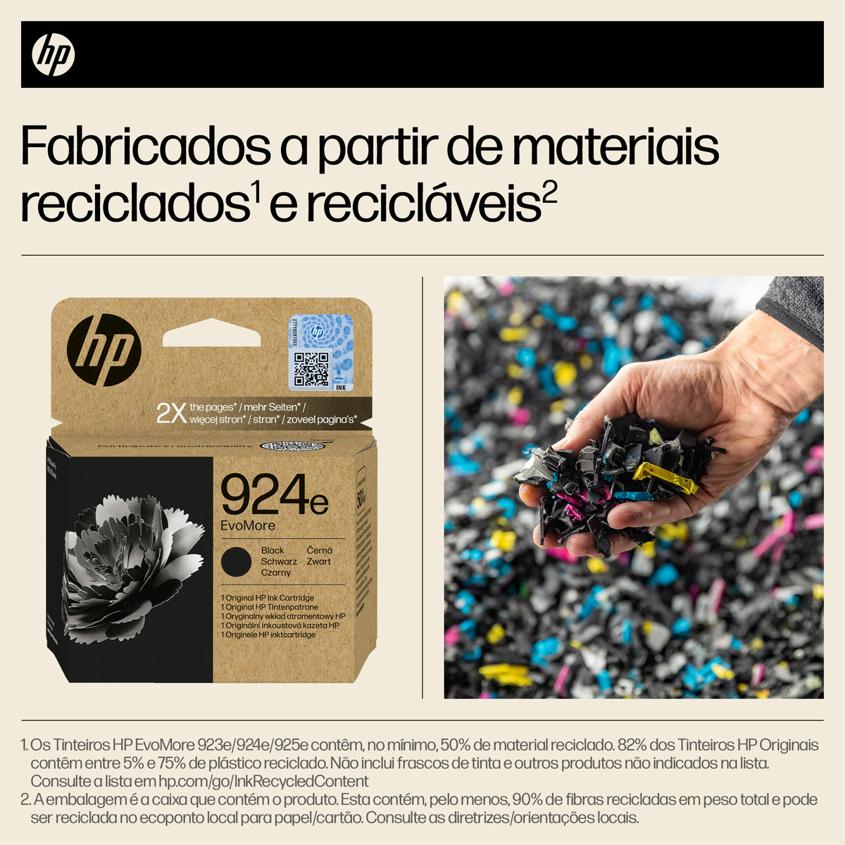 HP Ink 924E / 4K0V0NE preto XL - imagem 5
