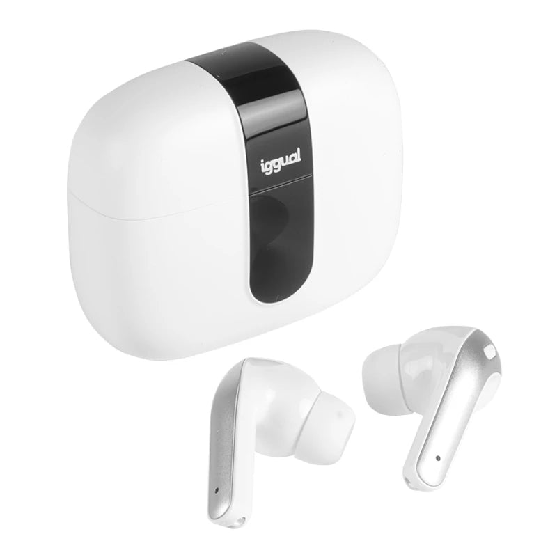 Auscultadores iggual auscultadores Sem Fios TWS Bluetooth blan - imagem 11
