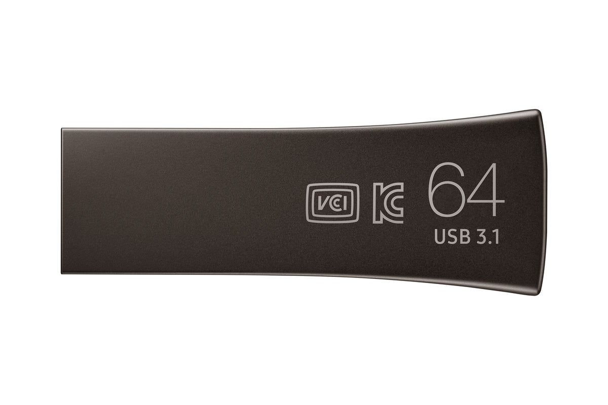 Pen USB Samsung Bar Plus 64GB USB 3.1 Titan cinzento - imagem 6