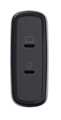 carregador de Pared GaN Trust Maxo 100W/ 2xUSB Tipo-C/Inclui cabo USB Tipo-C/ 100W