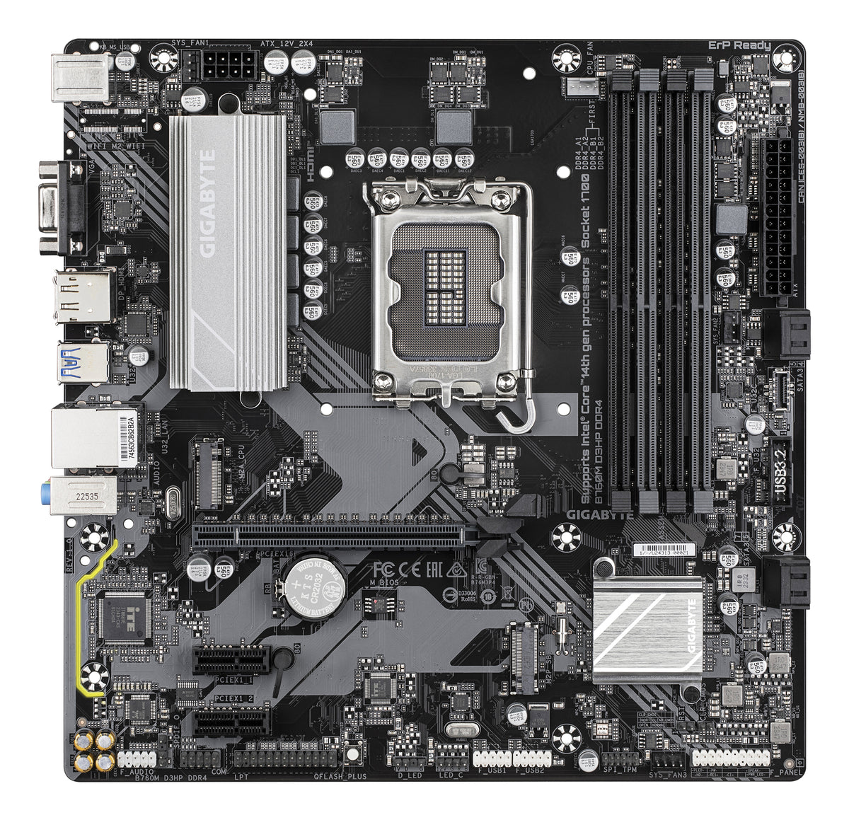 Gigabyte Placa Base B760M D3HP DDR4 mATX LGA1700 - imagem 6