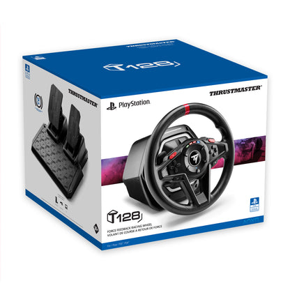 Volante de jogos Thrustmaster T128 for Playstation / 4160781 preto - imagem 13