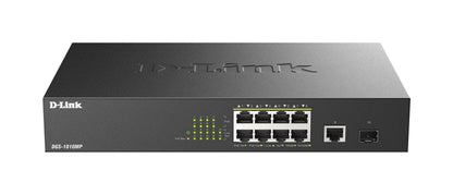 Switch de Rede D-Link DGS-1010MP/E 8xG PoE 1xG Up 1xG SFP