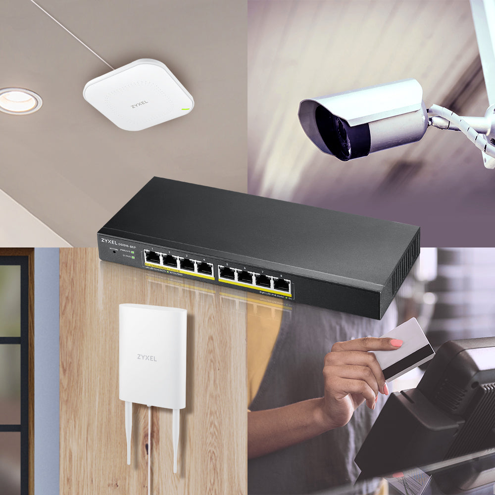 Switch de Rede ZyXEL GS1915-8EP Smart 8xGbE PoE 60W Nebula - imagem 11