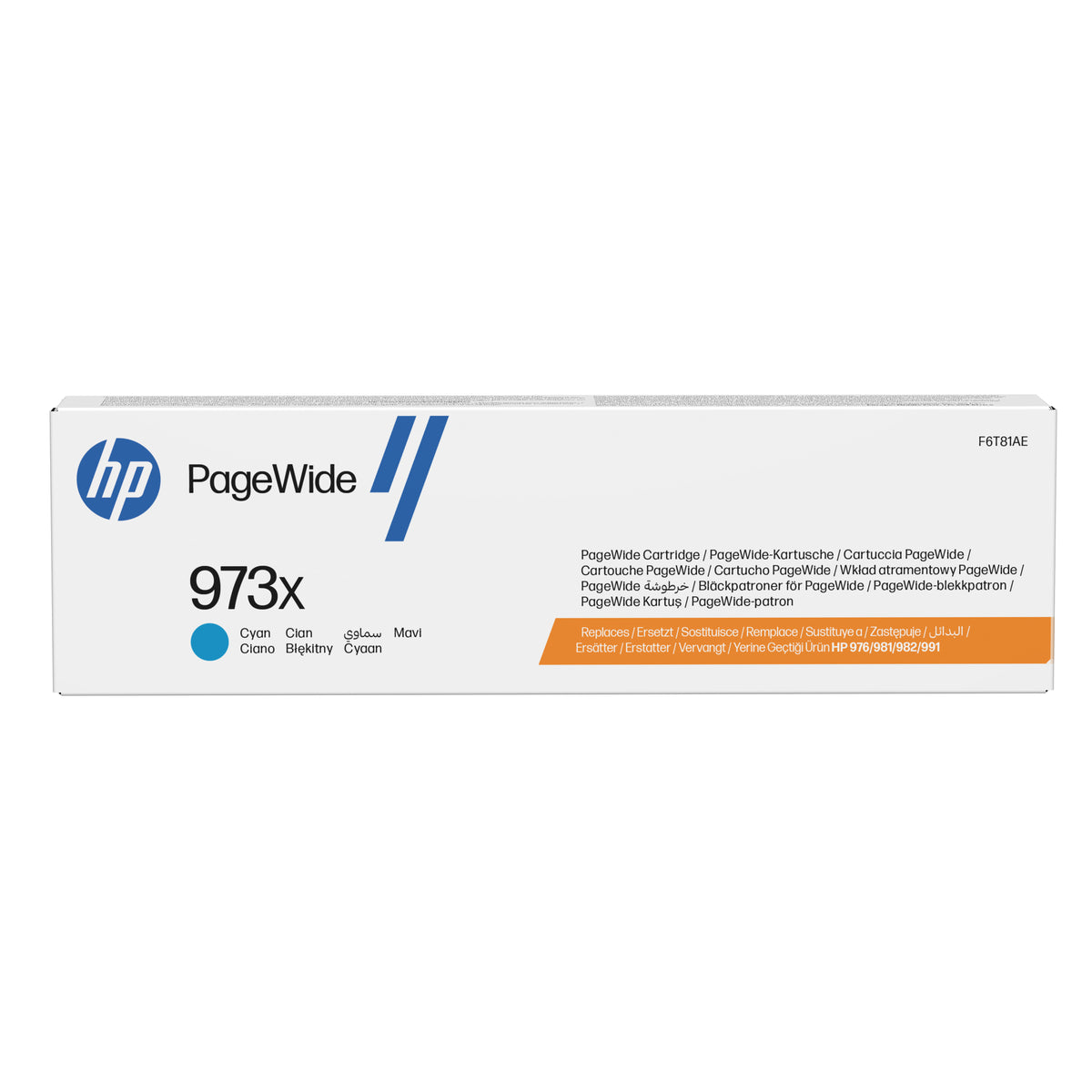 HP Ink 973X / F6T81AE Cyan XL