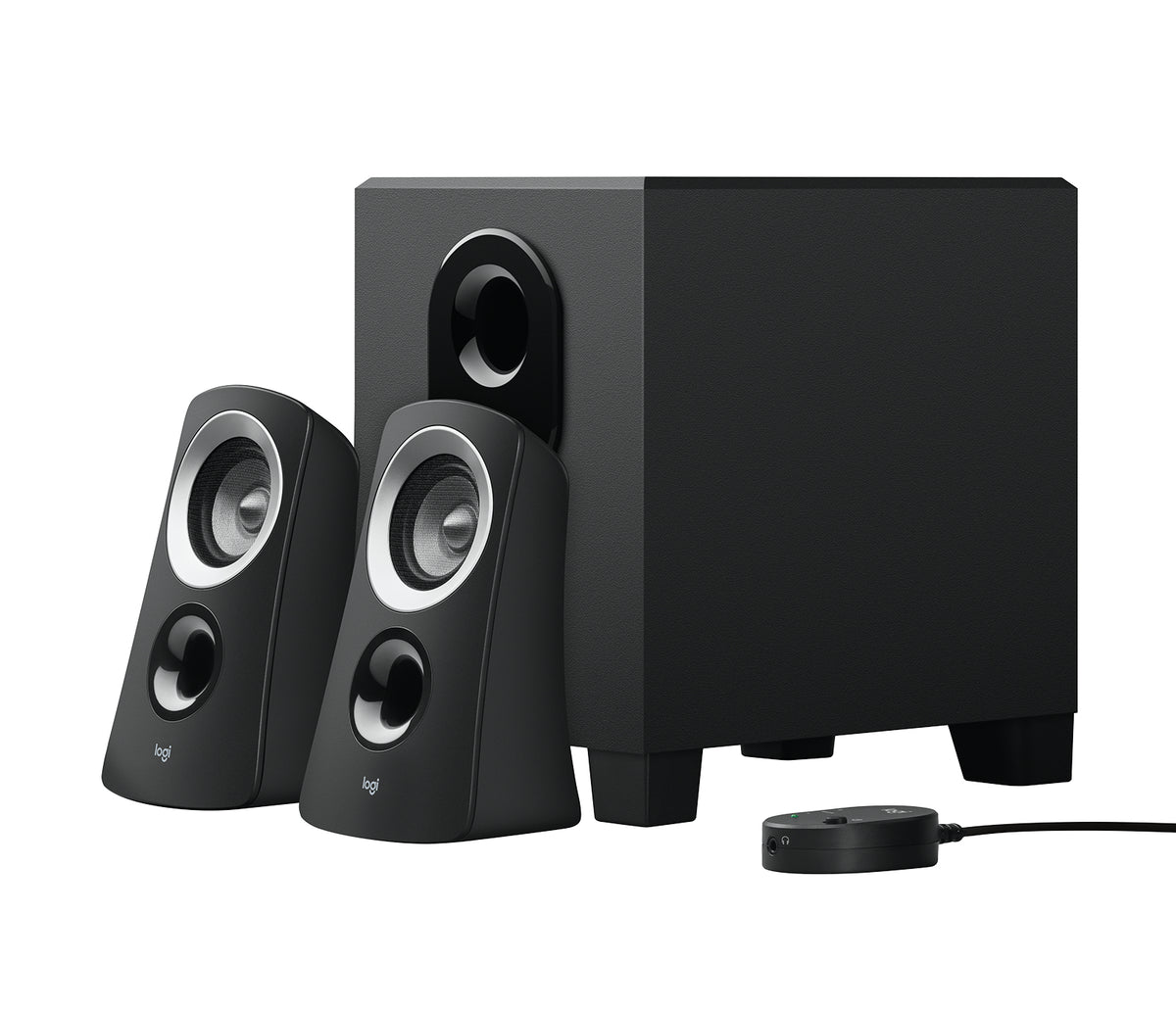 Coluna Logitech Z313 / 980-000413 preto - imagem 3