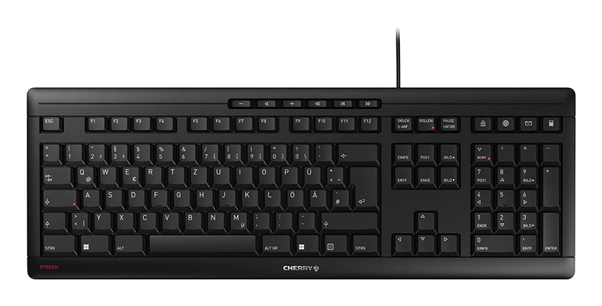 Teclado CHERRY JK8500B / JK-8500DE-2 preto