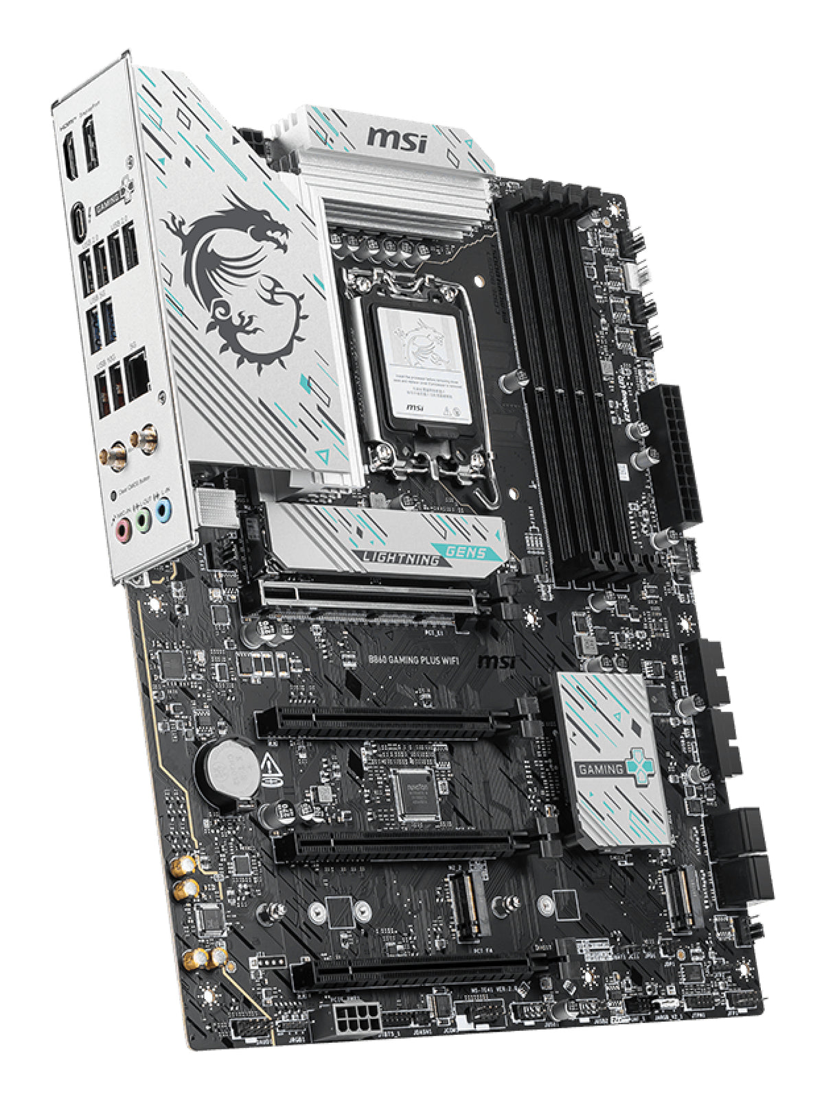 MSI Placa Base B860 de jogos PLUS WIFI ATX DDR5 1851 - imagem 11