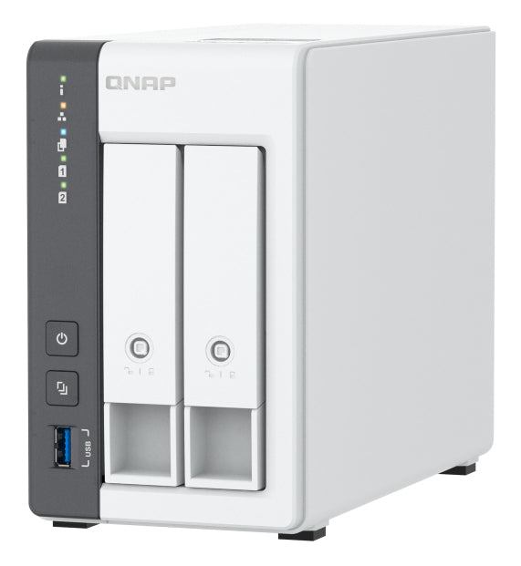 NAS QNAP TS-216G/ 2 baias 3,5"- 2,5"/ Formato 4GB DDR4/ torre