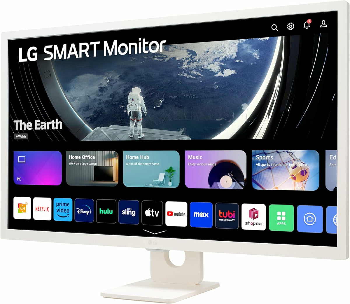 Monitor LG 32SR50F-W Smart 32"IPS FHD HDMI USB MM - imagem 6