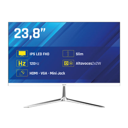 Monitor iggual 24" IPS 1ms FHD 120Hz MM Branco - imagem 5