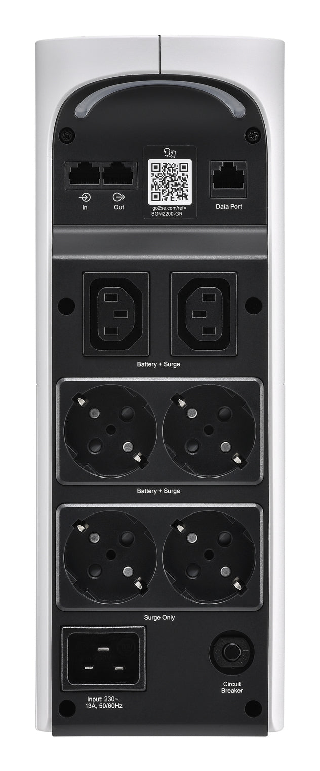 UPS APC Back 2200VA/1350W 6 tom IEC - imagem 6