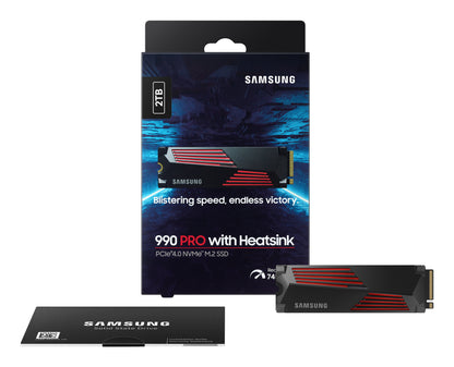 Disco SSD Samsung 990 PRO HeatSink 2TB PCIe 4.0 NVMe M.2 - imagem 14
